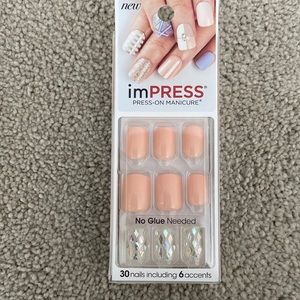 Brand new impress press-on nails